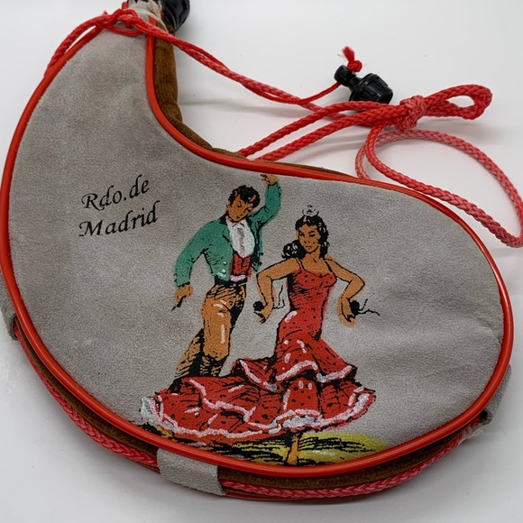 Vintage BOTA BAG Made in Spain.  Spanish dancers! - Picture 8 of 8